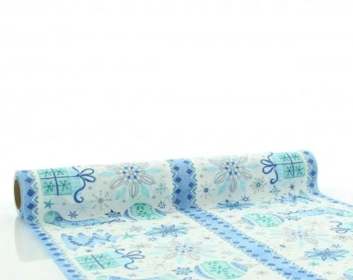 Sovie HOME Tischläufer Jolina In Blau Aus Linclass® Airlaid 40cm X 4,80m, 1 Stück - Tischtuch Weihnachten 1 Sovie HOME Tischläufer Jolina In Blau Aus Linclass® Airlaid 40cm X 4,80m, 1 Stück - Tischtuch Weihnachten