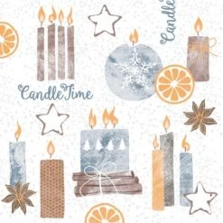 Mank Serviette Airlaid Candle Time In Grau, 40x40 Cm, 50 Stück - Weihnachten Kerzen -Weihnachten Schmücken Geschäft 0cab2267 0ffc 4cda b832 bbb77cc2e888