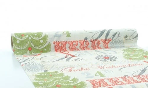 Sovie HOME Tischläufer Trixi In Rot-Grün Aus Linclass® Airlaid 40 Cm X 4,80 M, 1 Stück - Weihnachten 4 Sovie HOME Tischläufer Trixi In Rot-Grün Aus Linclass® Airlaid 40 Cm X 4,80 M, 1 Stück - Weihnachten – Bild 4