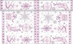 Sovie HOME Tischläufer Jolina In Pflaume Aus Linclass® Airlaid 40cm X 4,80m, 1 Stück - Weihnachten -Weihnachten Schmücken Geschäft 1bdec071 ba75 45c1 b3f5 a89ae0bb8990