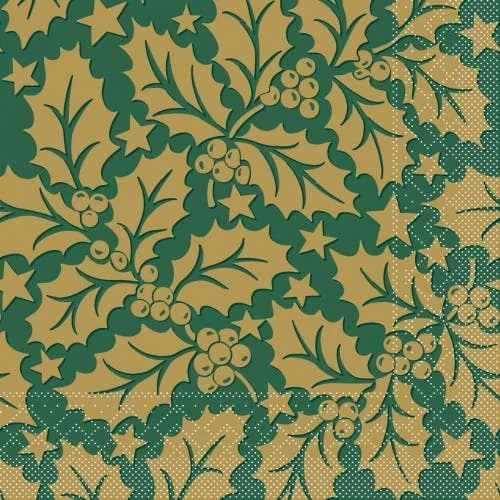 Mank Serviette Airlaid Michael In Rot, 40 X 40 Cm, 50 Stück - Weihnachten Ilex-Zweige 4 Mank Serviette Airlaid Michael In Rot, 40 X 40 Cm, 50 Stück - Weihnachten Ilex-Zweige – Bild 4