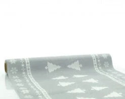 Sovie HOME Tischläufer Snowflakes In Silber-Türkis Aus Linclass® Airlaid 40cm X 4,80 M, 1 Stück - Weihnachten -Weihnachten Schmücken Geschäft 2004a911 e64b 41a2 ae91 850527ddc039 2