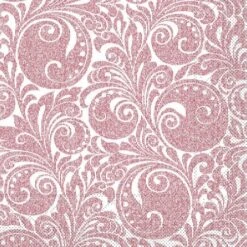 Mank Serviette Tissue Jordan In Bordeaux, 40 X 40 Cm, 100 Stück - Weihnachten Ornamente