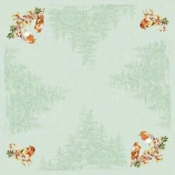 Mank Tischdecke Airlaid Michael In Grün, 80 X 80 Cm, 20 Stück - Mitteldecke Weihnachten Ilex-Zweige -Weihnachten Schmücken Geschäft 2dcf8eb1 0971 4901 938f 3ad7e657101a