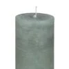 Stumpenkerze Rustic Pastell Grün 10 X Ø 8 Cm, Kerze In Premium Qualität, Durchgefärbte Kerze Für Hochzeit, Deko, Weihnachten, Adventskranz