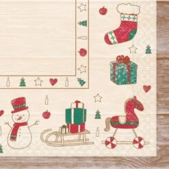 Mank Serviette Aus Tissue - Grace In Curry-Türkis, 40 X 40 Cm, 100 Stück - Weihnachten -Weihnachten Schmücken Geschäft 33b652ec 0ae4 4821 93b5 2fbe889a1fea 1