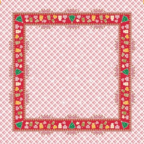 Sovie HOME Tischdecke Joy In Rot Aus Linclass® Airlaid 80 X 80 Cm, 1 Stück - Mitteldecke Weihnachten 1 Sovie HOME Tischdecke Joy In Rot Aus Linclass® Airlaid 80 X 80 Cm, 1 Stück - Mitteldecke Weihnachten