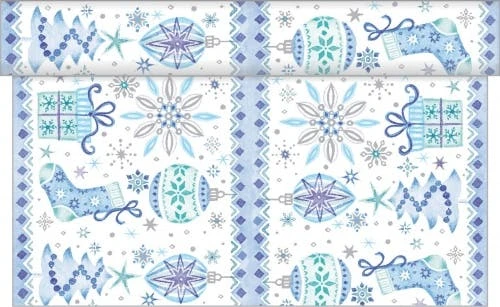 Sovie HOME Tischläufer Jolina In Blau Aus Linclass® Airlaid 40cm X 4,80m, 1 Stück - Tischtuch Weihnachten 7 Sovie HOME Tischläufer Jolina In Blau Aus Linclass® Airlaid 40cm X 4,80m, 1 Stück - Tischtuch Weihnachten – Bild 7