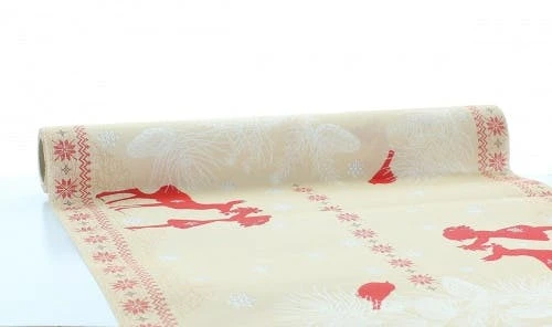 Sovie HOME Tischläufer Trixi In Rot-Grün Aus Linclass® Airlaid 40 Cm X 4,80 M, 1 Stück - Weihnachten 5 Sovie HOME Tischläufer Trixi In Rot-Grün Aus Linclass® Airlaid 40 Cm X 4,80 M, 1 Stück - Weihnachten – Bild 5