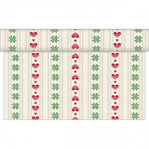 Sovie HOME Tischläufer Trixi In Rot-Grün Aus Linclass® Airlaid 40 Cm X 4,80 M, 1 Stück - Weihnachten 7 Sovie HOME Tischläufer Trixi In Rot-Grün Aus Linclass® Airlaid 40 Cm X 4,80 M, 1 Stück - Weihnachten – Bild 7