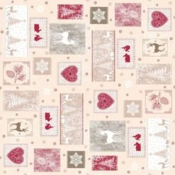 Sovie HORECA Tischdecke Karina Aus Linclass® Airlaid 80 X 80 Cm, 20 Stück - Weihnachten Patchwork