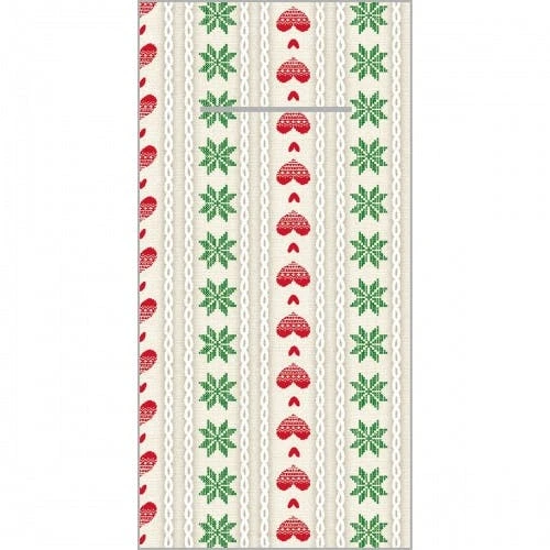 Sovie HOME Besteckserviette Trixi In Braun-Blau Aus Linclass® Airlaid 40 X 40 Cm, 12 Stück - Bestecktasche Weihnachten 2 Sovie HOME Besteckserviette Trixi In Braun-Blau Aus Linclass® Airlaid 40 X 40 Cm, 12 Stück - Bestecktasche Weihnachten – Bild 2