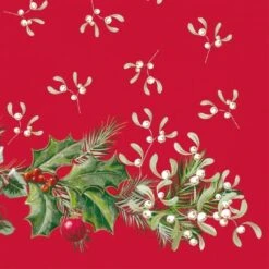 Mank Serviette Airlaid Elise, 40x40 Cm, 50 Stück - Weihnachten Ilex-Zweige -Weihnachten Schmücken Geschäft 606de29c f91d 4714 844f 373a3eb80a94