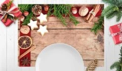 Tischsets | Platzsets - Weihnachten - Zimtsterne Allerlei - 12 Stück Aus Premium Papier - Die Besondere Tischdekoration Für Die Weihnachtszeit -Weihnachten Schmücken Geschäft 62ac0b50 54be 4ce0 93b3 0ca0c261acf5