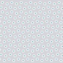 Sovie HOME Tischdecke Snowflakes In Silber-Türkis Aus Linclass® Airlaid 80 X 80 Cm, 1 Stück - Mitteldecke Weihnachten