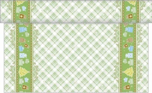 Sovie HOME Tischläufer Joy In Grün Aus Linclass® Airlaid 40cm X 4,80m, 1 Stück - Tischtuch Weihnachten 7 Sovie HOME Tischläufer Joy In Grün Aus Linclass® Airlaid 40cm X 4,80m, 1 Stück - Tischtuch Weihnachten – Bild 7