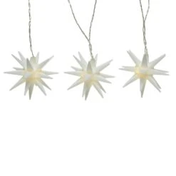 LED Lichterkette Sterne 3D Warmweiß Timer Weihnachten Deko Für Außen Balkon Rot -Weihnachten Schmücken Geschäft 8a6530f5 9903 46c3 ac43 be392b6c0442