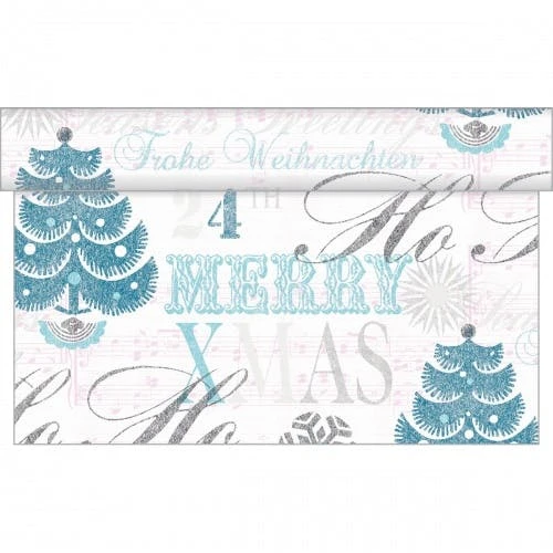 Sovie HOME Tischläufer Xmas-Greetings In Türkis Aus Linclass® Airlaid 40 Cm X 4,80 M, 1 Stück - Tischtuch Weihnachten 7 Sovie HOME Tischläufer Xmas-Greetings In Türkis Aus Linclass® Airlaid 40 Cm X 4,80 M, 1 Stück - Tischtuch Weihnachten – Bild 7