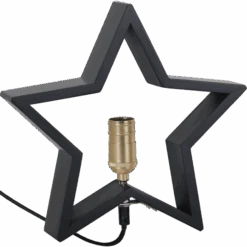 Wichtel ELRIC Dekofigur Filz Schwarz Biegbar Mütze Graue Sterne Weihnachten 81cm -Weihnachten Schmücken Geschäft 9dc8907c dfa0 45d5 8d74 992095afc664