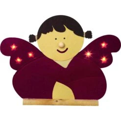 Wichtel LAURIN Dekofigur Filz Rote Biegbare Mütze Graue Sterne Weihnachten 81cm -Weihnachten Schmücken Geschäft a785607b 37a1 48f8 aa93 c99dbec27502