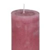 Stumpenkerze Rustic Altrosa 10 X Ø 8 Cm, Kerze In Premium Qualität, Durchgefärbte Kerze Für Hochzeit, Deko, Weihnachten, Adventskranz