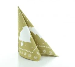 Sovie HOME Besteckserviette White Tree In Gold Aus Linclass® Airlaid 40 X 40 Cm, 12 Stück - Bestecktaschen Weihnachten -Weihnachten Schmücken Geschäft aa847398 f75f 4199 b817 afd37078031f