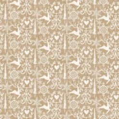 Mank Tischdecke Airlaid Bob In Goldbraun, 80 X 80 Cm, 20 Stück - Mitteldecke Weihnachten Rentier