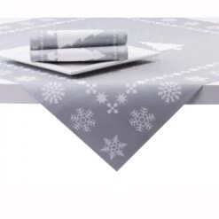 Sovie HOME Tischdecke White Tree In Silber Aus Linclass® Airlaid 80 X 80 Cm, 1 Stück - Mitteldecke Weihnachten -Weihnachten Schmücken Geschäft af00dbb7 9f7b 4240 af57 afec44eae2cd
