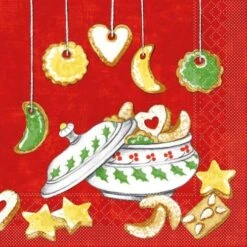 Mank Serviette Tissue Wiebke, 33 X 33 Cm, 100 Stück - Weihnachten Merry Christmas -Weihnachten Schmücken Geschäft b1338593 a32b 4415 8c5d 96fcfd9fb06a 1