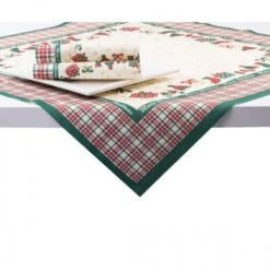 Sovie HOME Tischdecke Amy In Grün-Champagner Aus Linclass® Airlaid 80 X 80 Cm, 1 Stück - Mitteldecke Weihnachten -Weihnachten Schmücken Geschäft b133cd9d 8ce0 4b9d 9220 0281c66d6015
