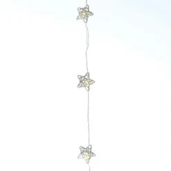 LED Lichterkette Sterne 100 LED Trafo Weihnachten Deko 9,9m Transparent Innen -Weihnachten Schmücken Geschäft c09882c5 4f2a 4d81 913d 56def3698d18