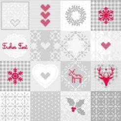 Mank Serviette Tissue Candle Time In Grau, 40 X 40 Cm, 100 Stück - Weihnachten -Weihnachten Schmücken Geschäft c48cc463 5635 4845 b07f a5976d2adcd0 5