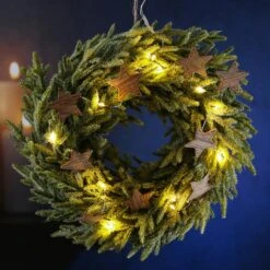 LED Lichterkette 9 Sterne Holz Warmweiß Dekolichterkette Weihnachten Braun Natur -Weihnachten Schmücken Geschäft db4cc725 861b 43fb baf0 0e8ec57daca5