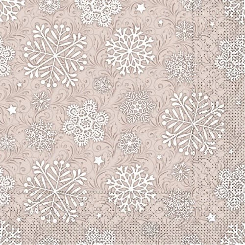 Mank Serviette Tissue Candle Time In Grau, 33 X 33 Cm, 100 Stück - Weihnachten 5 Mank Serviette Tissue Candle Time In Grau, 33 X 33 Cm, 100 Stück - Weihnachten – Bild 5