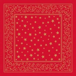 Sovie HORECA Tischdecke Liam In Rot Aus Linclass® Airlaid 80 X 80 Cm, 20 Stück - Weihnachten Sterne Mitteldecke -Weihnachten Schmücken Geschäft e0b5197e 8883 4bbf 9b3c c46f76f0502c