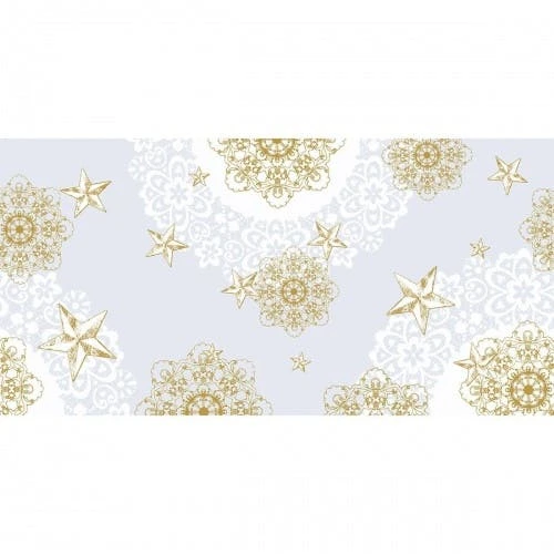 Mank Tischläufer Airlaid Sternenschein In Grau-Gold, 40 Cm X 24 M, 1 Stück - Weihnachten 1 Mank Tischläufer Airlaid Sternenschein In Grau-Gold, 40 Cm X 24 M, 1 Stück - Weihnachten