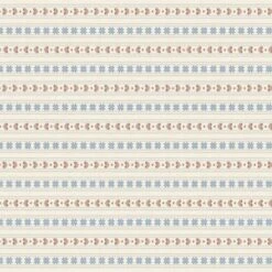 Sovie HOME Tischdecke Trixi In Braun-Blau Aus Linclass® Airlaid 80 X 80 Cm, 1 Stück - Mitteldecke Weihnachten