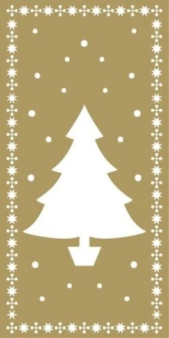 Sovie HOME Besteckserviette White Tree In Gold Aus Linclass® Airlaid 40 X 40 Cm, 12 Stück - Bestecktaschen Weihnachten -Weihnachten Schmücken Geschäft f9aec62c 408a 4af4 9e74 1b7f22168197