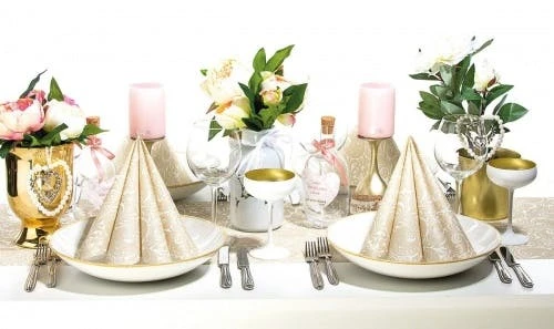 Mank Serviette Airlaid Jordan In Silber, 40 X 40 Cm, 50 Stück - Weihnachten 4 Mank Serviette Airlaid Jordan In Silber, 40 X 40 Cm, 50 Stück - Weihnachten – Bild 4